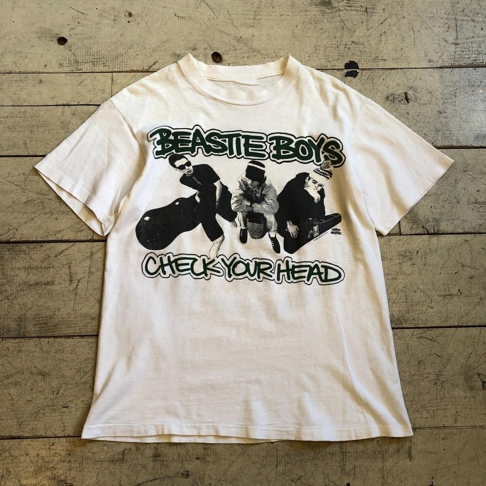 Новая BEASTIE BOYS check your head Белая Мужская S-234XL D349 Унисекс Футболка
