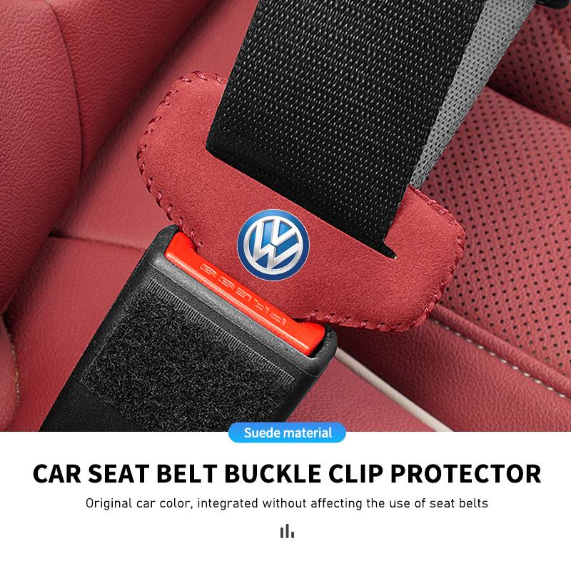 Car Seat Belt Buckle Clip Protector Anti-Scratch Seatbelt Cover For Volkswagen VW Scirocco Jetta Beetle Golf 4 5 6 Passat Polo zh0
