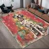 Christmas dog Home Sofa Decoration for Living Room & Bedroom, Non‑Slip Play Flannel Floor Mat for Game Room