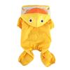 Pet Raincoat Four-Legged Raincoat Small Cat and Dog Chest and Back Reflective Dog Raincoat Waist Tail Duck Style 5