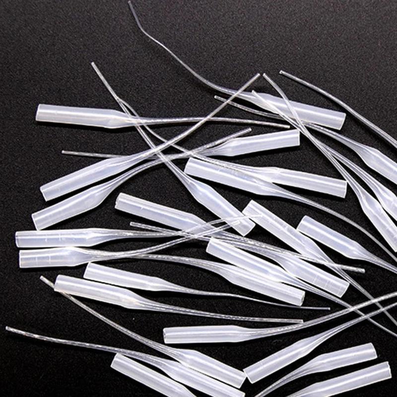 100 шт. Клеевые микро-наконечники Пластиковый флакон для клея Клей 502 Резиновый шланг Резиновая капельница Трубка Хвост мыши Дозирующая игла Дозирующая трубка