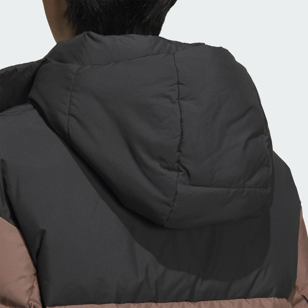 Adidas Удобная свободная спортивная теплая куртка мужская куртка темно-коричневого цвета JM9133