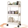 Полки на тележке Кухня Бытовая напольная Спальня Полка для закусок Мобильная ванная комната Ванная комната Хранение Полка для хранения Кухня Хранение