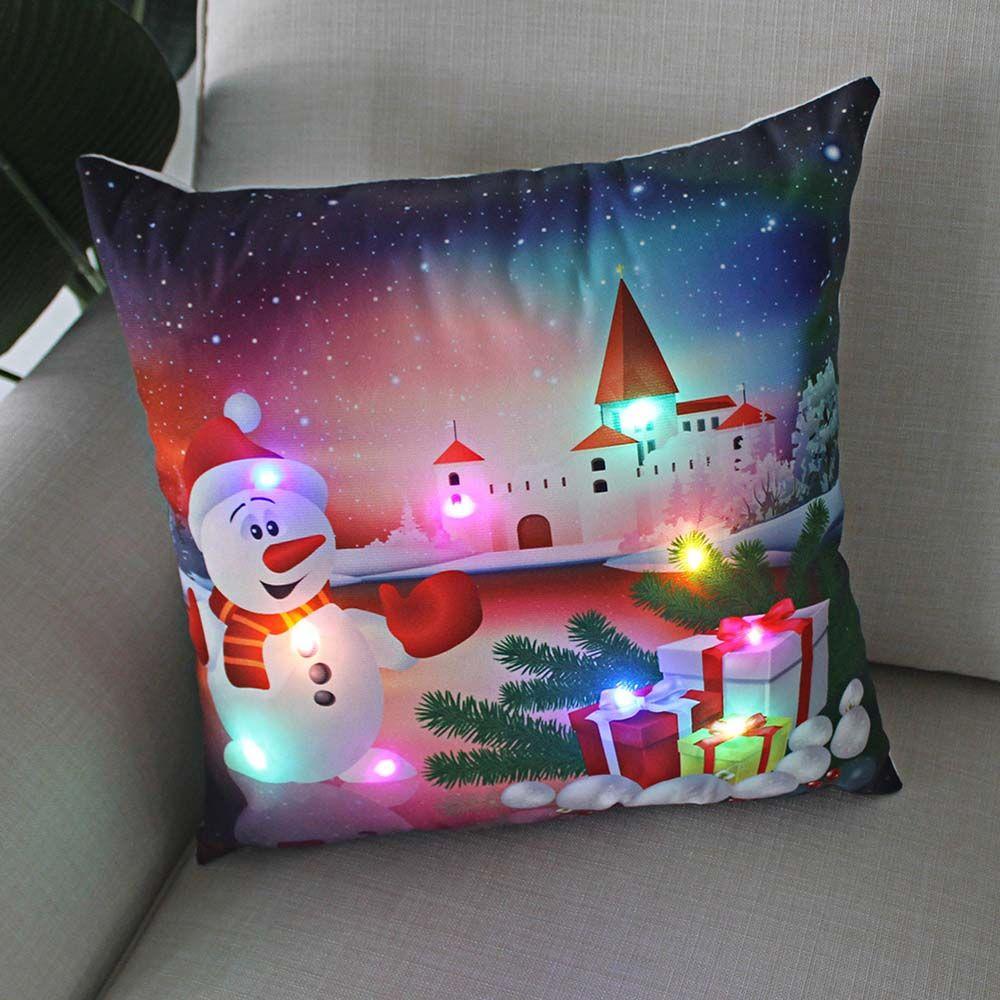 Home Decor For Home Living Room Throw Pillow Cover Pillow Case Cushion Cover Christmas Decoration