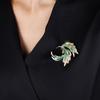 Senior Brooches Flower Leaf Brooch Pins for Women Suit Pendant  Fashion Brooches Jewelry