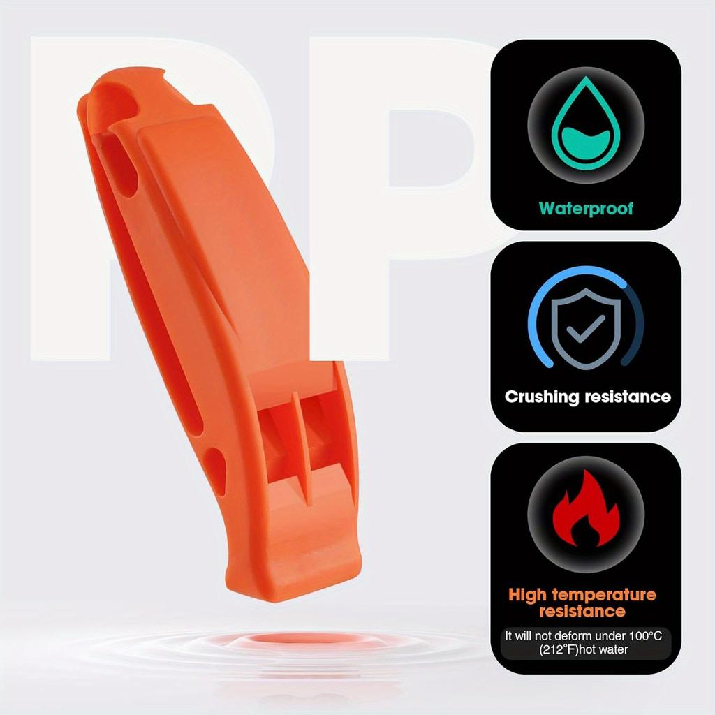 4pcs Emergency Whistles with Reflective Lanyard, Coach Referee Whistle, Sports Whistles, Safety Whistle, Loudly Shrill, for Outdoor Sport Competitions