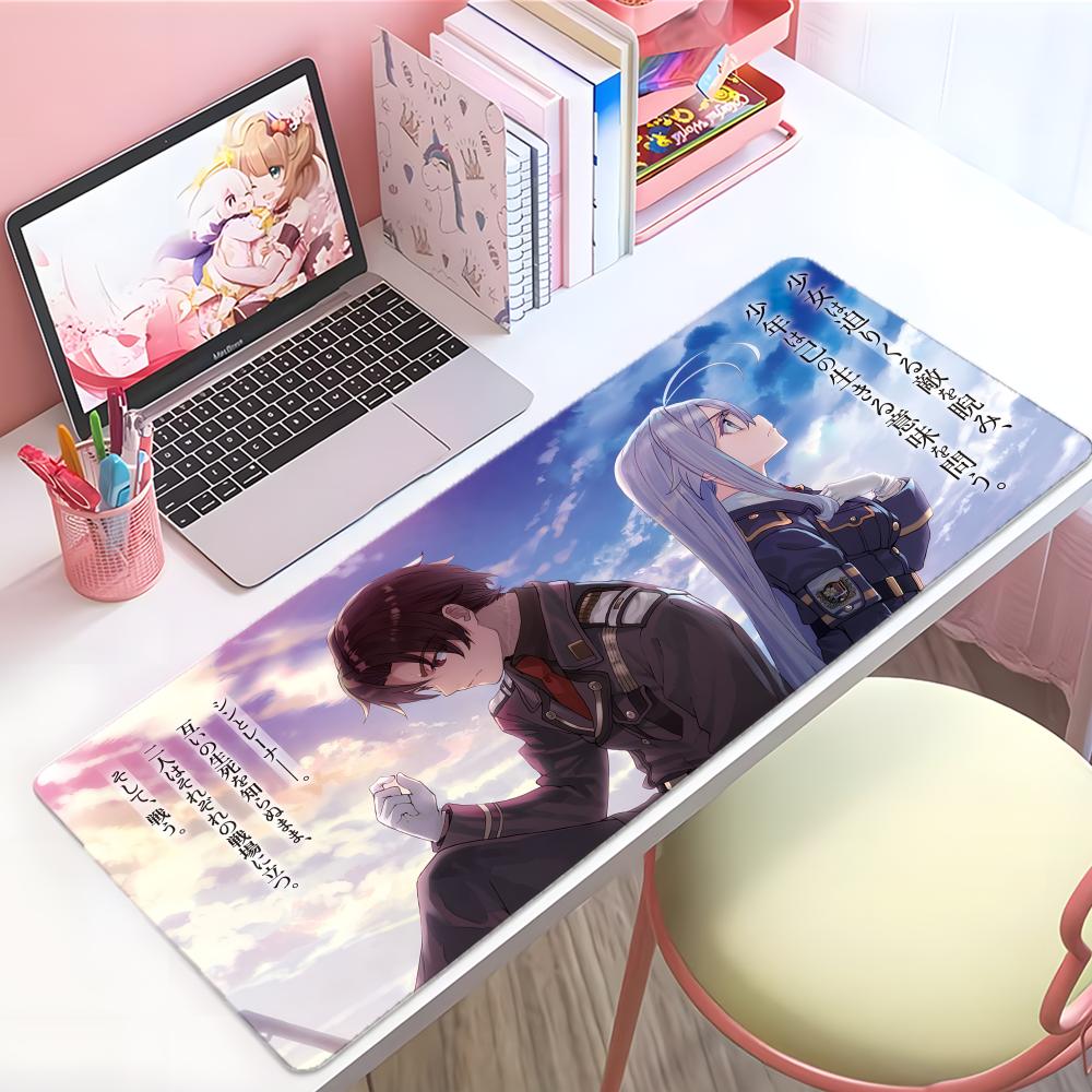 Cool Epic Anime 86 Eeighty Six Mouse Pad Large Thick Desk Pad Stitched Edges Gaming Mouse Mat For Pc