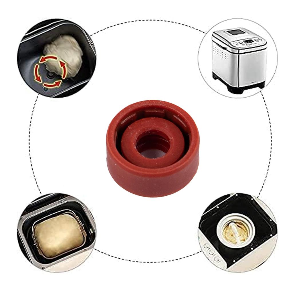 Уплотнительные кольца Комплект для обслуживания хлебопечки Сальник Деталь для обслуживания хлебного ведра Уплотнительная прокладка Пластиковый материал