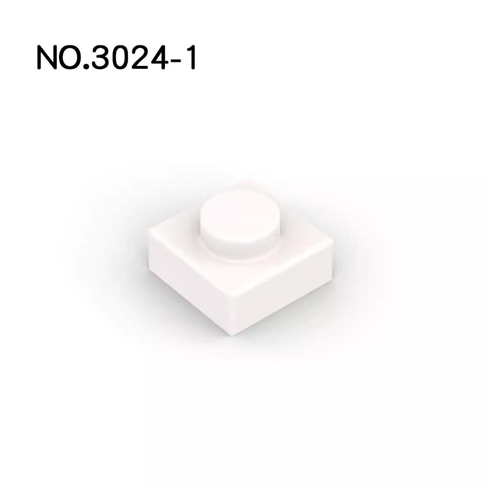20 шт. Детали MOC 3024 Пластина 1x1 Совместимые Кирпичики DIY Сборка Строительные Блоки Частица Детская Головоломка Мозговая Игрушка Подарок