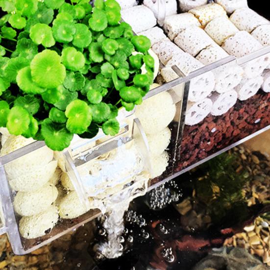 Fish Tank Filter Small Waterfall Circulating Purify Water Mute Water Circulation Purifier Aquarium Box Filter Aquarium Supplies
