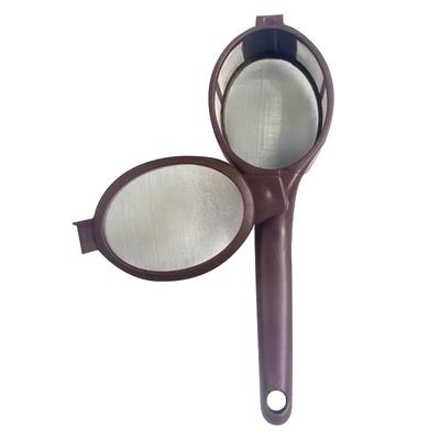 Фильтр-ложка для кофе Многоразовая кофейная капсула Порошок Заварник для чая Фильтр-мешок для листьев Ложки Мелкие пластиковые сетчатые кухонные фильтры