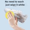 1/2/3 шт. Крем для чистки белой обуви с губкой Многофункциональный Не требующий смывания Удаление пятен с обуви Специальный Набор для чистки обуви для дома