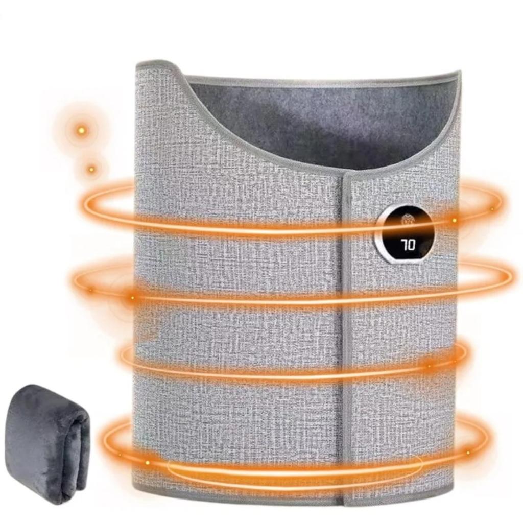 HOMZY Бесшумные складные гетры Pro - Электрическая грелка для ног под стол с термостатом и автоматическим отключением для офиса, дома, таймер