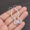 Rose Quartz Jewelry, 925 Solid Sterling Silver Earrings Handmade Gemstone Jewelry, Gifts For Wife Brand New Earrings
