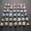 Iridescent Glitter Polyhedral Dice Set D4 D6 D8 D10 D12 D20 For Board Game