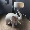 Подсвечник в виде слона, подставка для свечей в виде чайных свечей, украшение для гостиной, ванной комнаты, центральный элемент стола, фигурка слона, орнамент