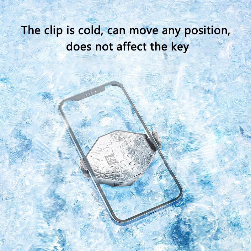 N3 Clip-On Phone Радиатор Охлаждающий Вентилятор Смартфон Прямая Трансляция Игровой Охладитель Рассеивания Тепла