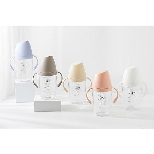 TGM Tritan Чашка из рисовой соломки 240мл, кораллово-розовый, 1 шт.