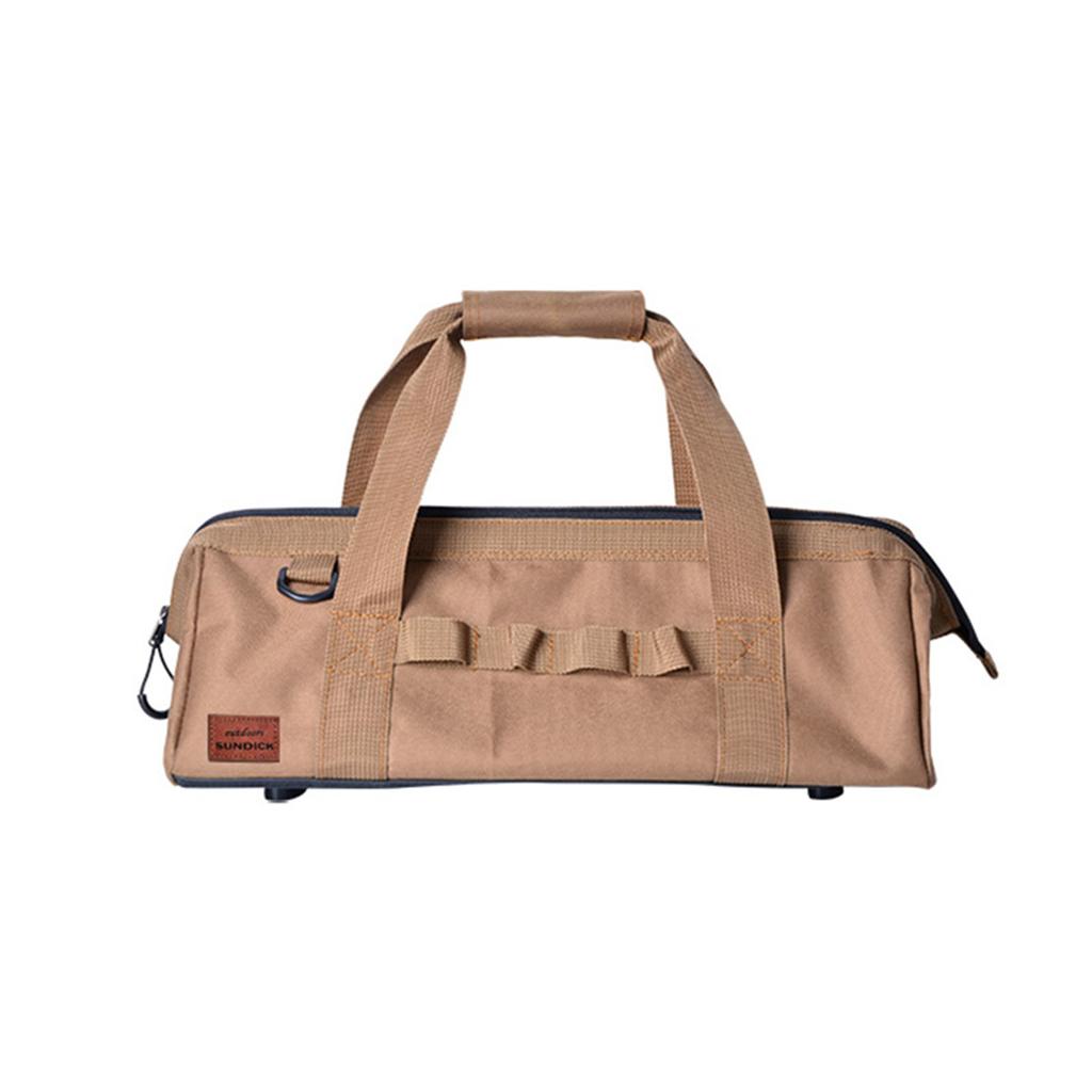 Сумка для инструментов для кемпинга, большая вместимость, широкая сумка для хранения инструментов, водонепроницаемая сумка для снаряжения, прочное дно