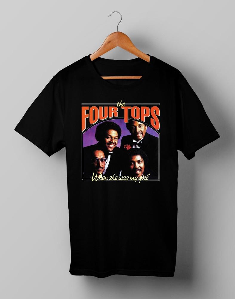Vintage When She Was My Girl Four Tops T Shirt Unisex T-Shirt