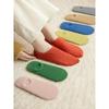 Socks Women Spring Autumn Winter Mink Velvet Thicken Thermal Coral Velvet Sleep Plush Floor Socks Girls Gift Solid Ankle Sock