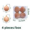 4 шт. Новый флокированный рождественский шар-подвеска 6 см DIY Шарм для рождественской елки Украшение для рождественской елки Украшение для вечеринки