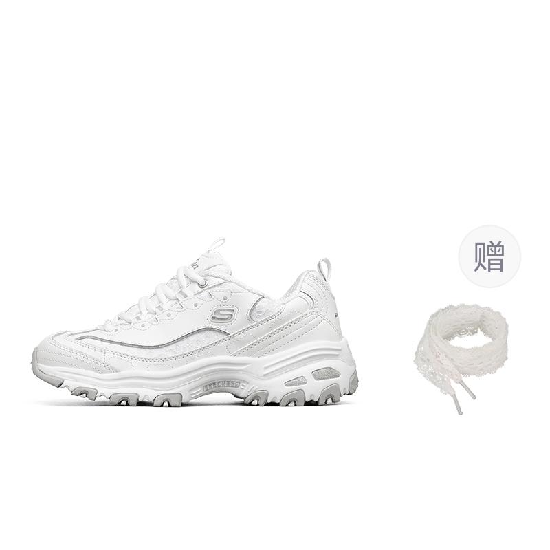 Skechers D'LITES Белые Женские 11959-WHT