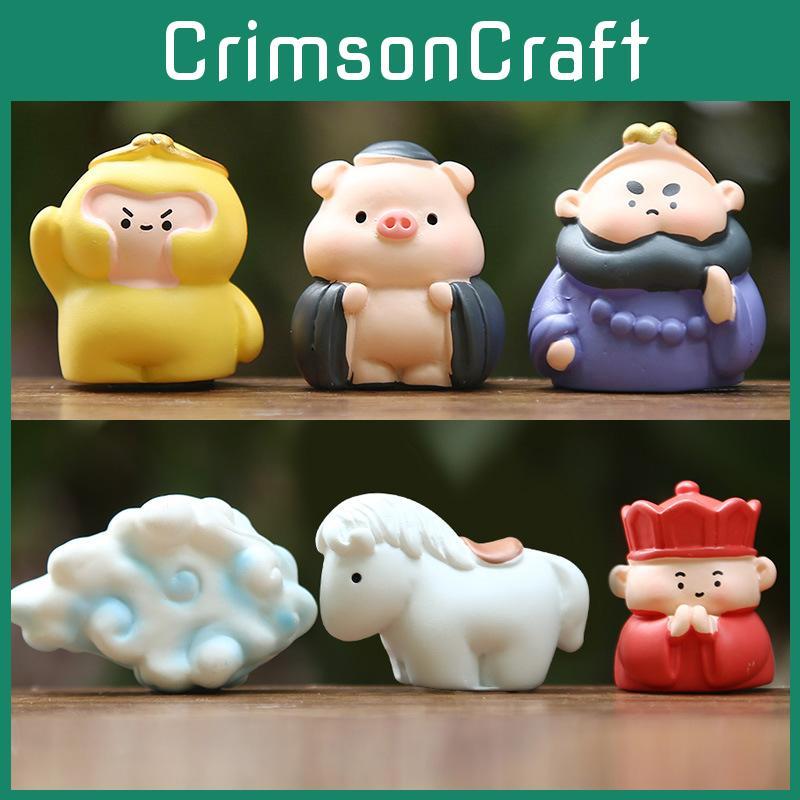 To The Journey West Classic Chinese Mythology Resin Figurines Ornament Small