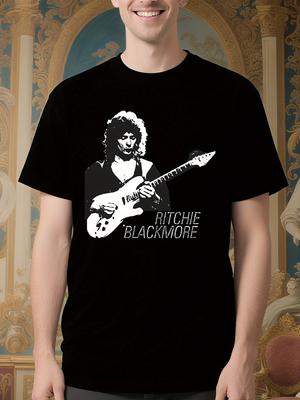 Графическая футболка Ritchie Blackmore - Футболка с изображением легенды рока, гитариста