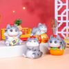 Supremo Cat Mini Resin Doll Miniature Cartoon Cat Ornaments Supremo Cat Ornament  Kids Gift