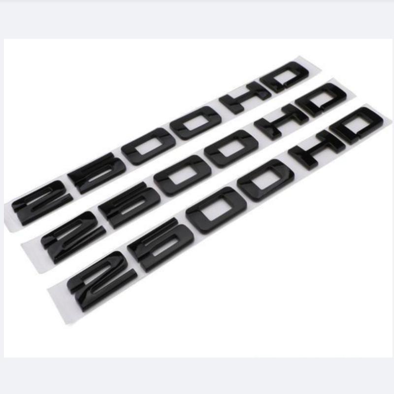 Applicable to Chevrolet GMC 2500HD TAHOE body lettering decals.