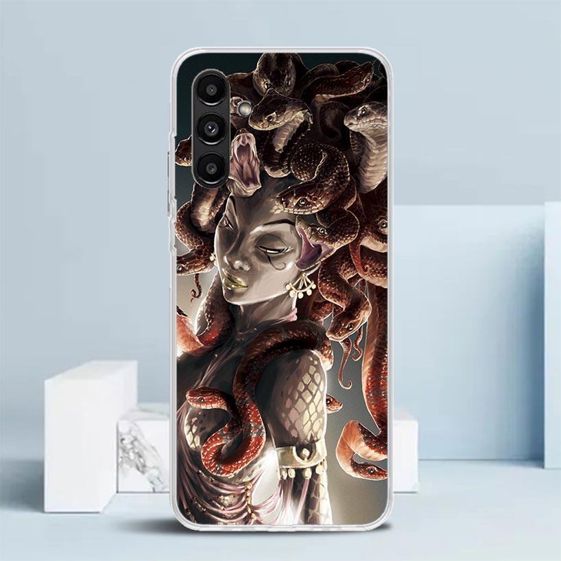 Чехол для телефона Медуза Греческая мифология Для Samsung Galaxy A17 A37 A57 A16 A15 A14 A13 A56 A55 A54 A53 A36 A35 A34 A33 A26 A25 A24 A23