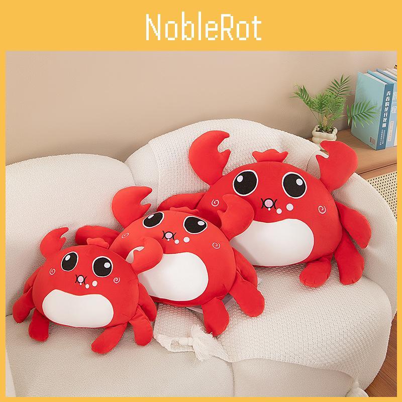 Crab Hairy Cartoon Plush Toy Stuffed Animal Doll Decorations Kids Gift Cute