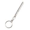 Portable Telescoping Tool Pen Metal Key Ring Stainless Steel Keychain Gift