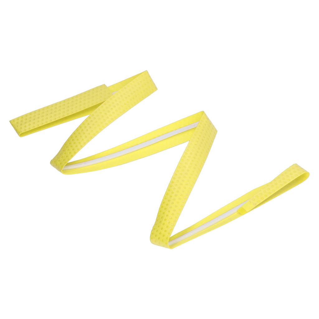 PU Tennis Racket Overgrip Comfortable Hand Feeling Non Slip Badminton Grip Tape for Outdoor Exercise Yellow