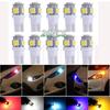 20 шт. 12 В T10/W5W 5050 SMD 7500K Внутренняя купольная лампа для чтения автомобиля Боковая клиновая лампа багажника