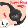 Super Long Inflatable Butt Plug Huge Ass Plug Vagina Dilation Anal Massage Prostate Ass Anal Vibrator Male and Female Sex Toys