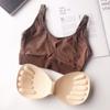 Нижнее белье женское Gather No Steel Ring Tank Tops Bra Tube Top Wrapped Chest Beauty Back Actival Cotton Thin Section Lingerie