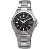 Мужские часы Seiko Solar Quartz SBPN067 Серебристо-черные 40 мм