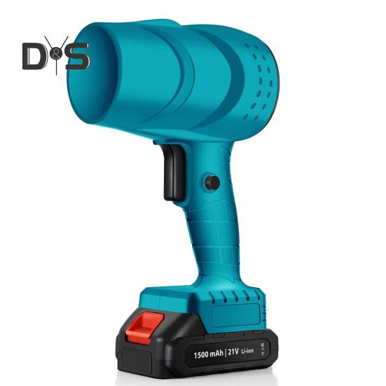 Беспроводная воздуходувка для листьев, сжатый воздух, пылеуловитель с бесщеточным двигателем, многофункциональная портативная электрическая воздуходувка с турбонаддувом