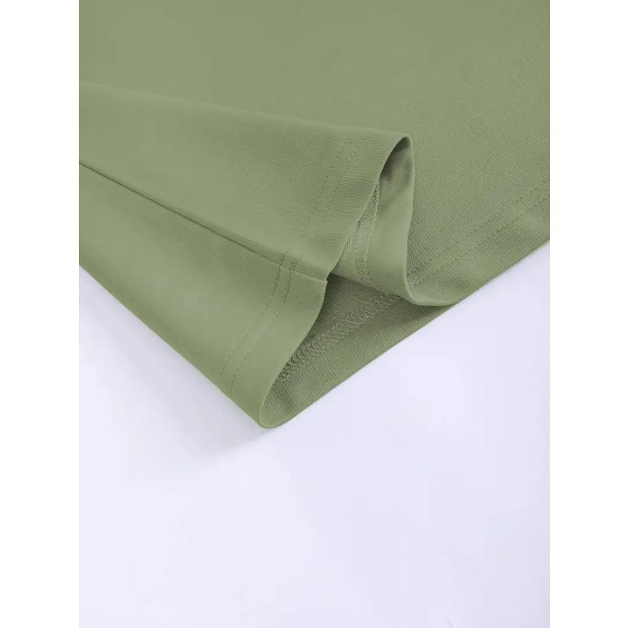 Футболка Summer Essential Crew Neck Tee - мягкая мужская повседневная футболка с коротким рукавом и принтом PEACE, свободный крой, дышащая классика