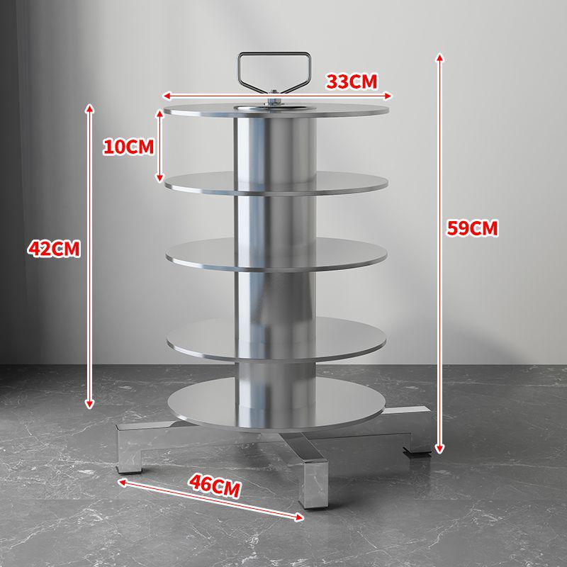 Регулируемая по скорости стойка-диспенсер для кабеля с несколькими катушками - Подставка из нержавеющей стали против спутывания для электриков
