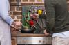 GLASS PROTECTIVE PLATE FOR STOVE 80x52 SPICES