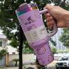Hello Kitty Vacuum Insulated Travel Mug with Stainless Steel Leak-Proof Lid
