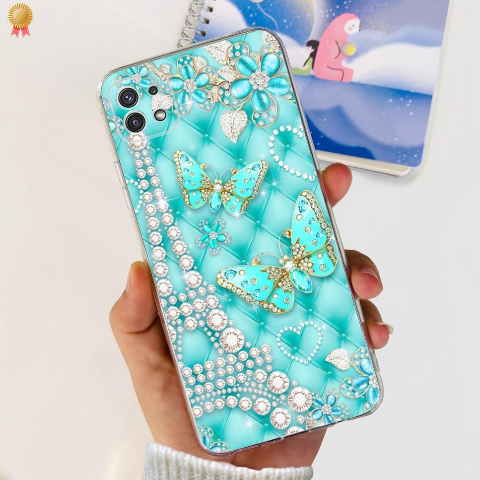 Для Samsung Galaxy A22 S A22S 5G Чехол Силиконовый Мультяшный Мягкий Защитный Задний Чехол Для Samsung A 22 A22 A22S 5G Чехол Для Телефона Funda