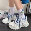 Dad Shoes Female Ins Versatile Internet Celebrity Platform Spring and Summer 2025 Students New Sports Breathable White Shoes