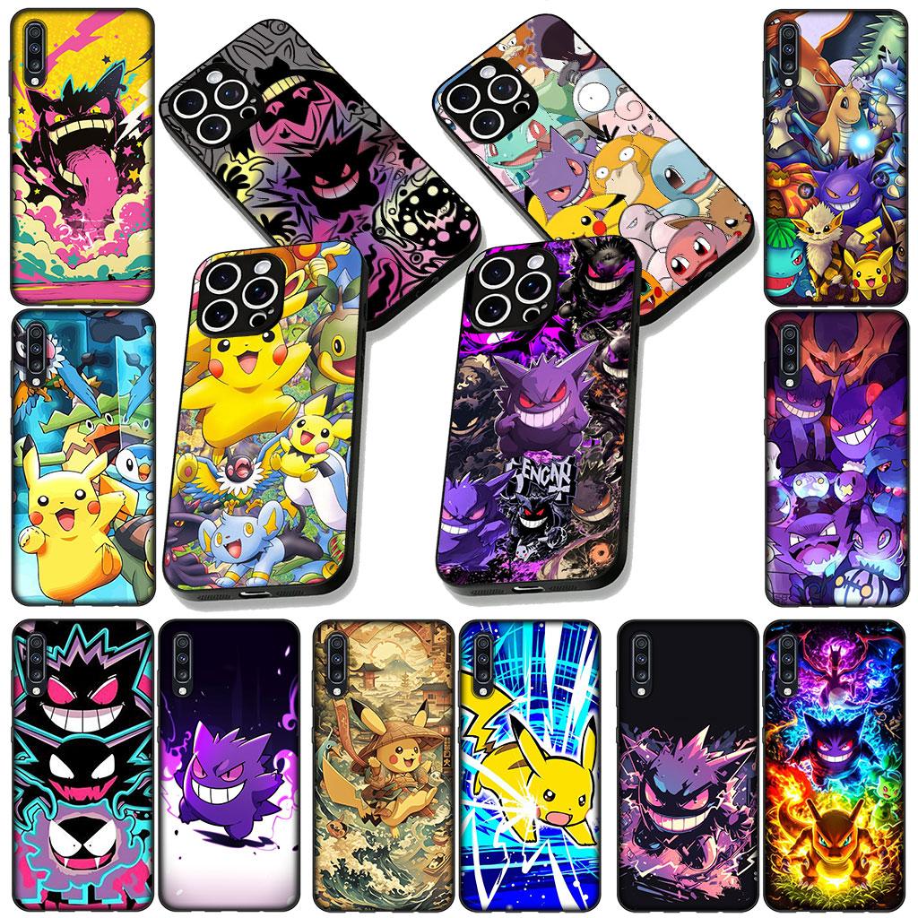 Soft Phone Cover for Xiaomi Redmi 15 9A 9C NFC 7A 9T Note 9 8 7 8T 15c A5 Case P-Pokemons GO P-Pikachus Gengar Casing