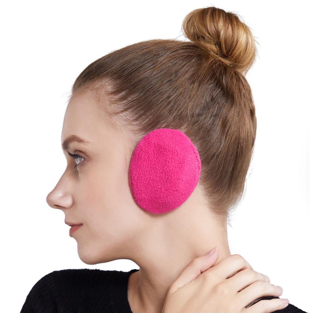 Мужские Женские Безободковые Флисовые Теплые Наушники для Холодной Погоды