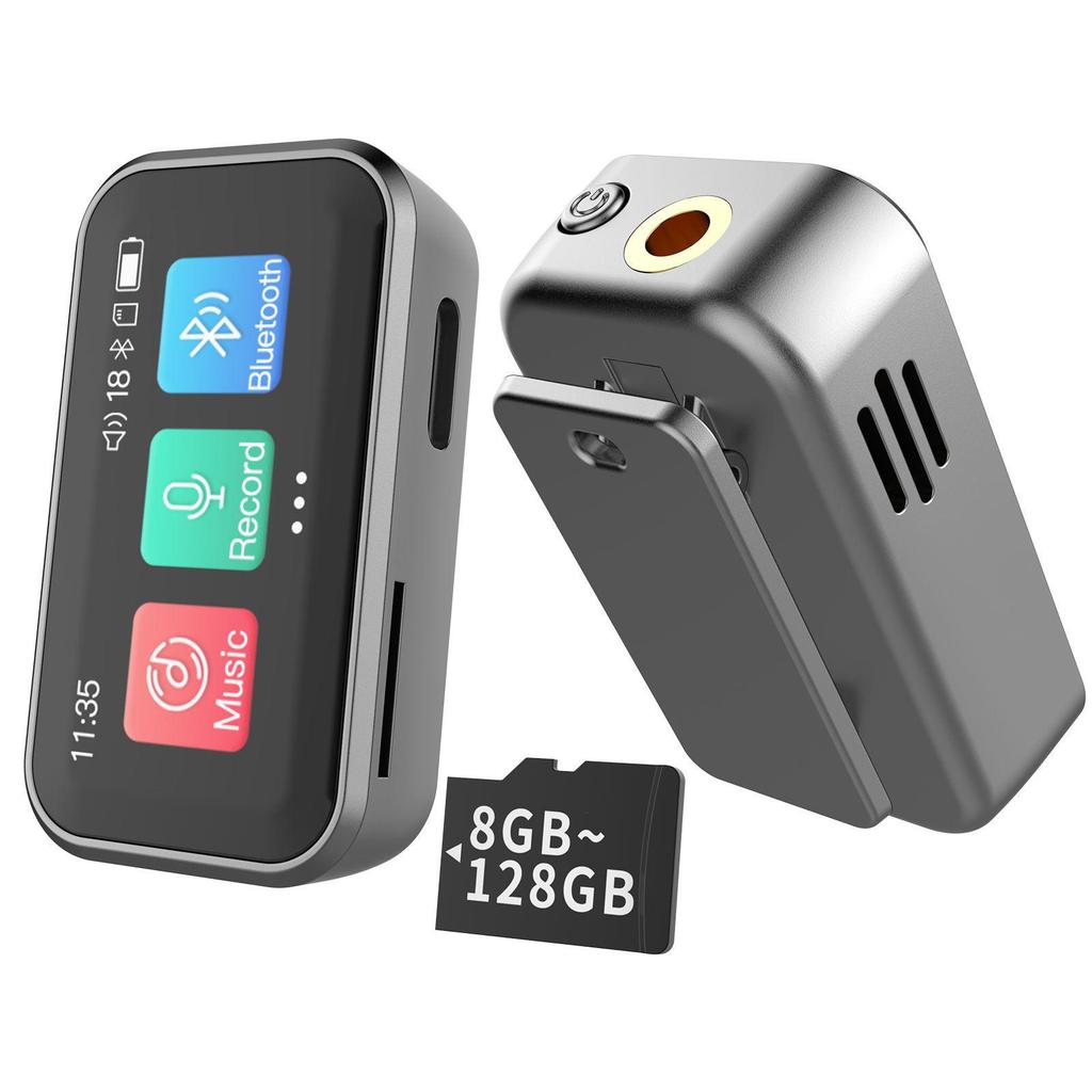 Мини MP3-плеер Bluetooth, электронная книга и диктофон с динамиком и FM-радио