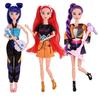 With Musical Instrument Accessories, Music Theme Song 11.5 Inch Solid K-POP Witch Hunting Girl Group 11 Joints Toy Doll